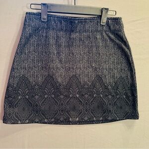 Athlete warm skirt XS black/gray, over leggings